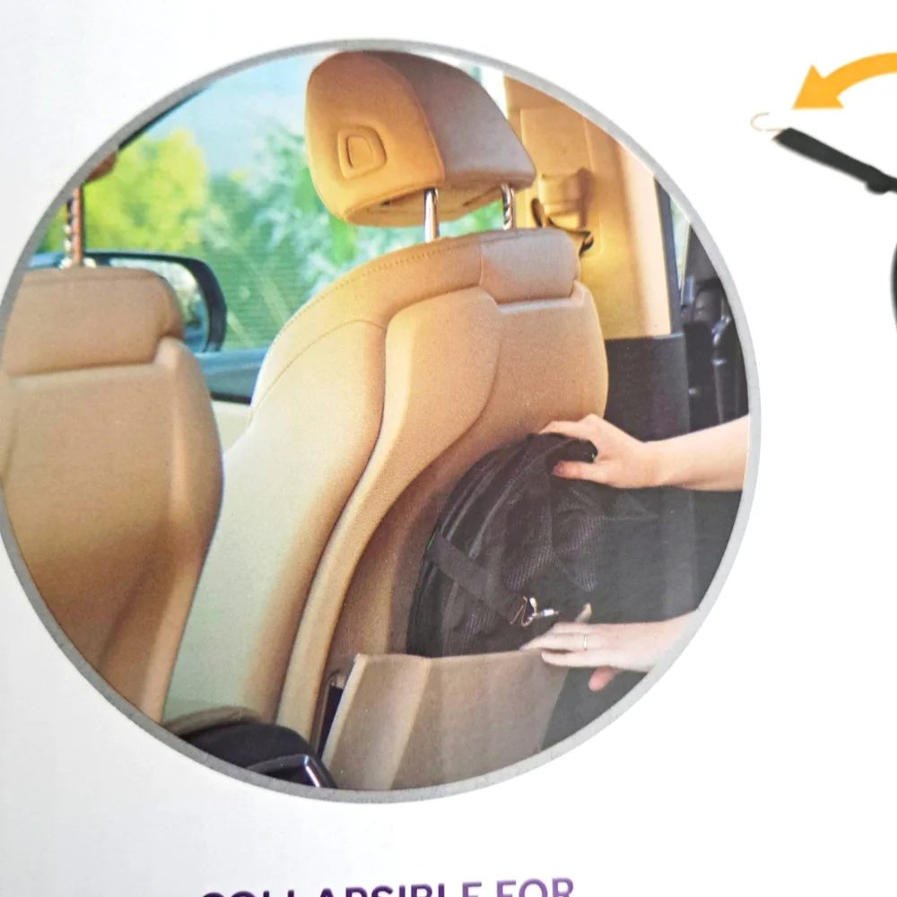 Tusty Pup Black Car Pet Barrier